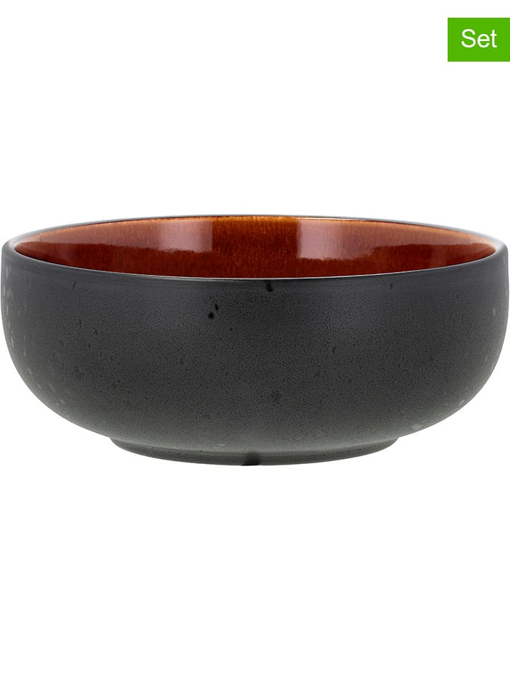 Bitz Miski (2 szt.) w kolorze czerwonym - Ø 18 cm rozmiar: onesize