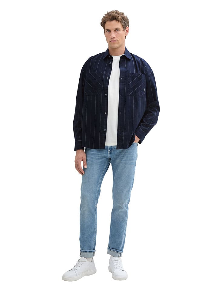 Tom Tailor Koszula w kolorze granatowym rozmiar: M