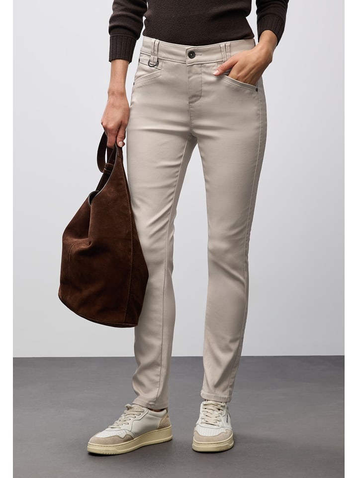 Cecil Spodnie w kolorze jasnoszarym rozmiar: W38/L32