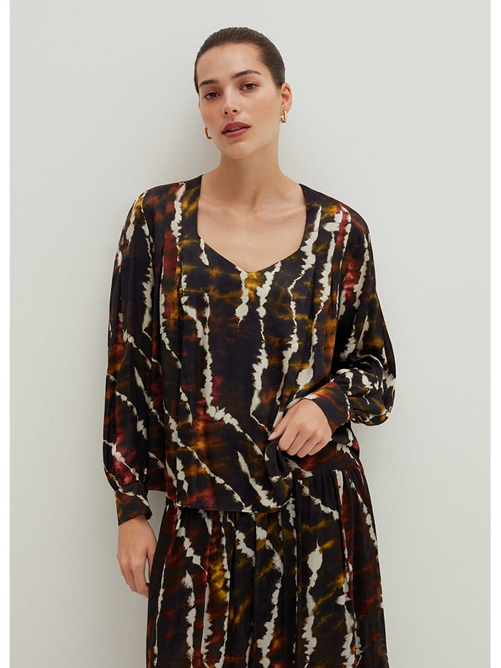 STEFANEL Bluzka w kolorze czarnym rozmiar: 42