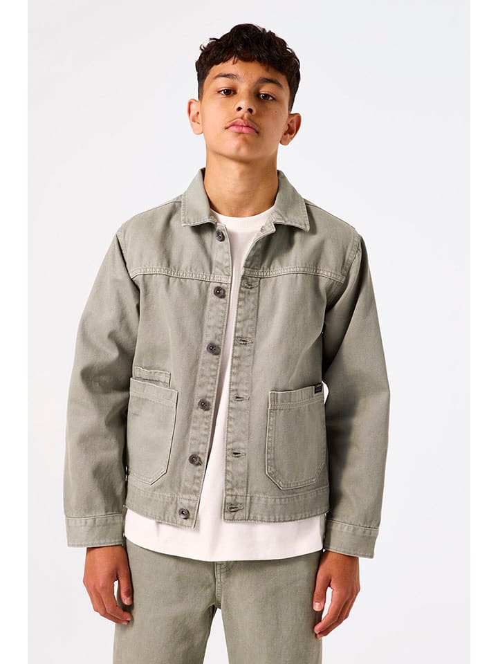 Garcia Kurtka dżinsowa w kolorze khaki rozmiar: 140/146