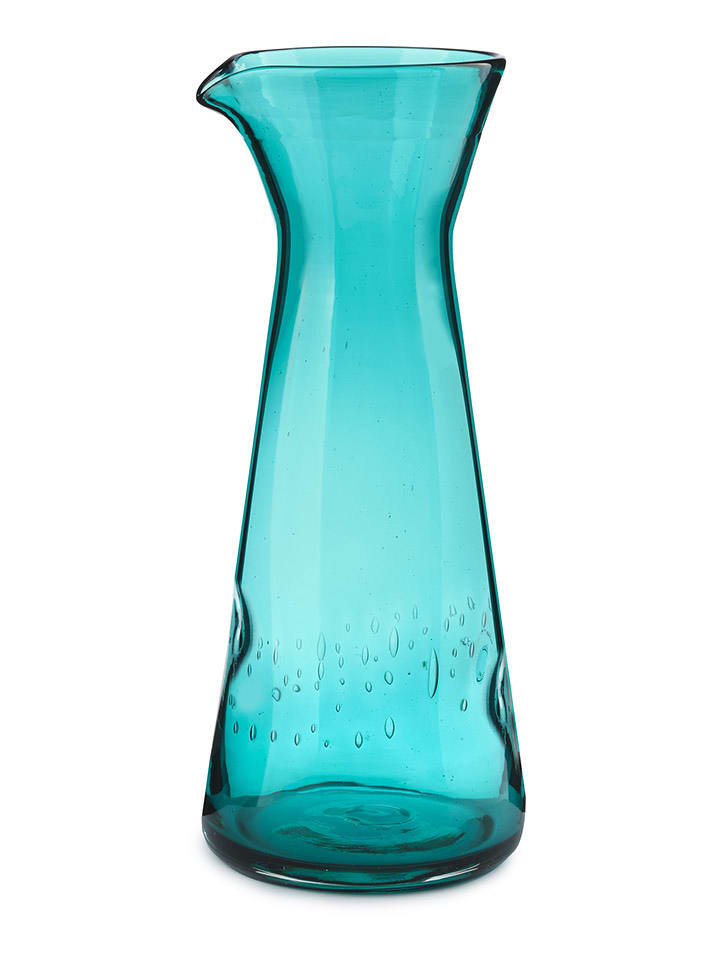 Onlylux Karafka "Eolo" w kolorze turkusowym - 900 ml rozmiar: onesize