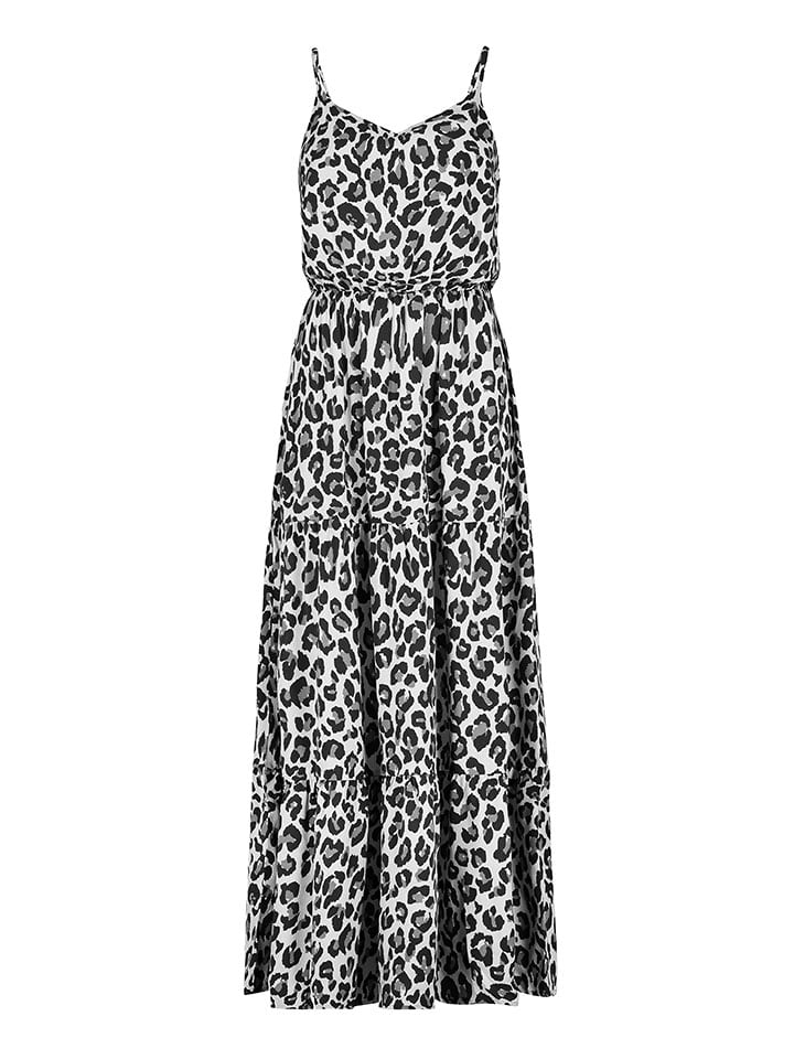 Sublevel Sukienka w kolorze szaro-biało-czarnym rozmiar: XL