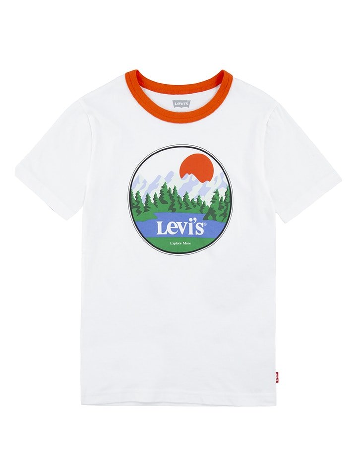 Levi's Kids Koszulka w kolorze białym rozmiar: 152