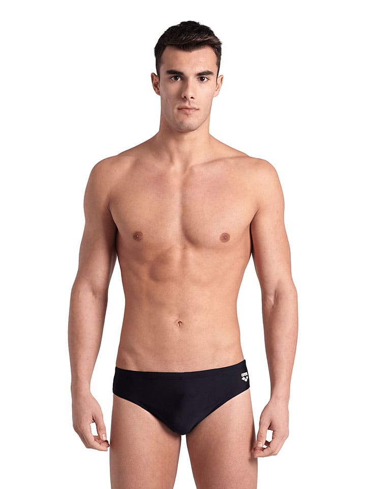 Arena Kąpielówki w kolorze czarno-białym rozmiar: 9