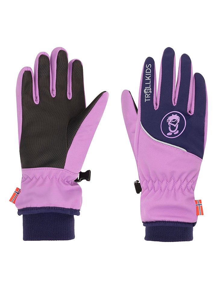 Trollkids Rękawiczki funkcyjne "Trolltunga" w kolorze fioletowym rozmiar: 7