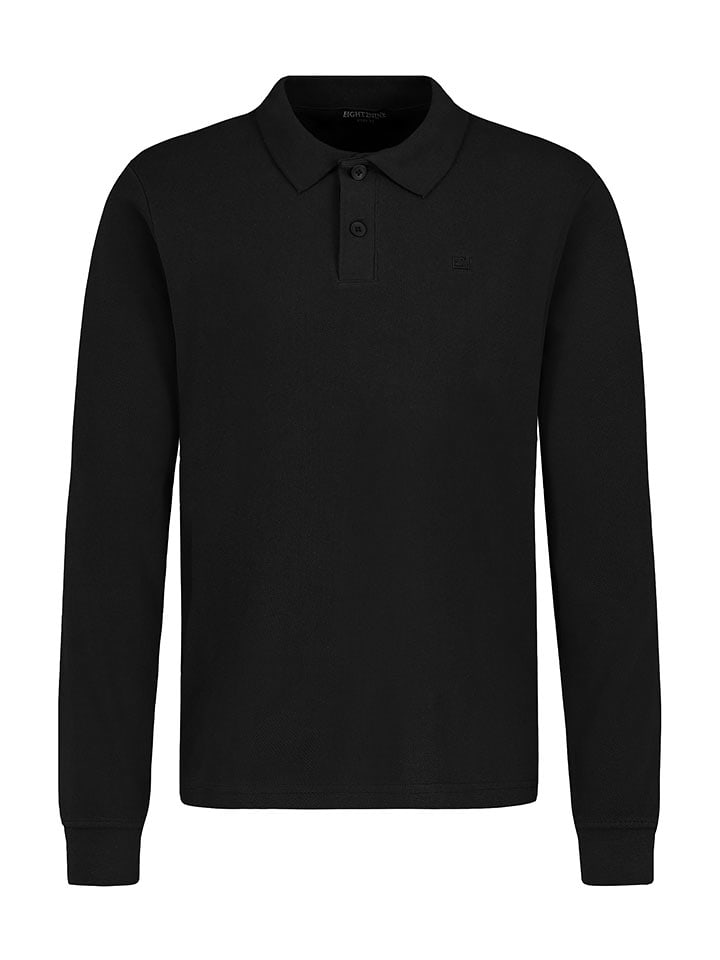 Eight2Nine Koszulka polo w kolorze czarnym rozmiar: M