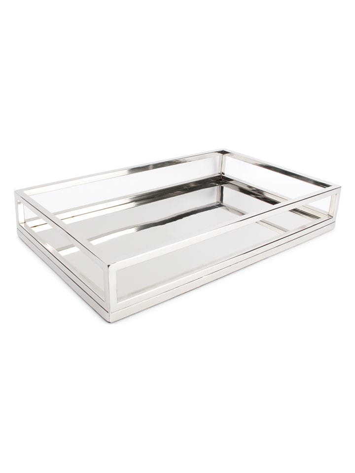 Salt and Pepper Taca "Digna" w kolorze srebrnym - 39,5 x 24,5 cm rozmiar: onesize