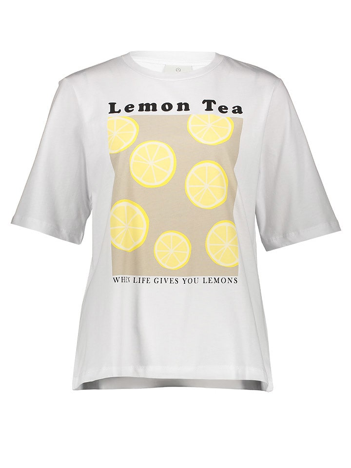 Kaffe Koszulka w kolorze białym rozmiar: 44