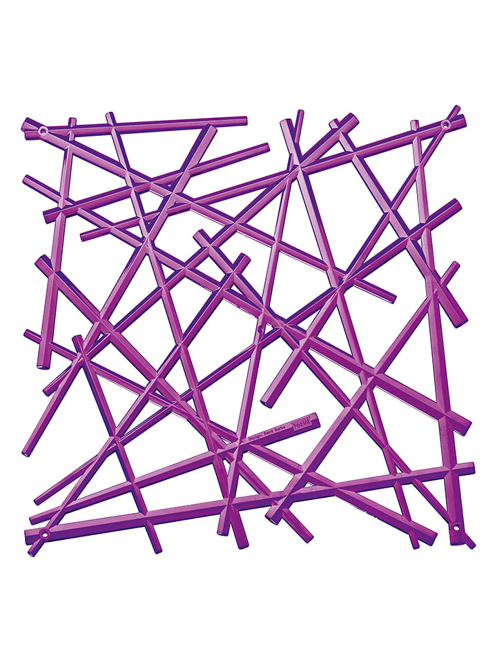 koziol Ścianka działowa "Stixx B1" w kolorze fioletowym - (D)17,1 x (S)8,5 x (W)20 cm rozmiar: onesize