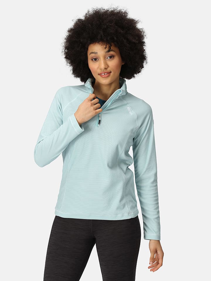 Regatta Bluza polarowa "Montes" w kolorze błękitnym rozmiar: 44