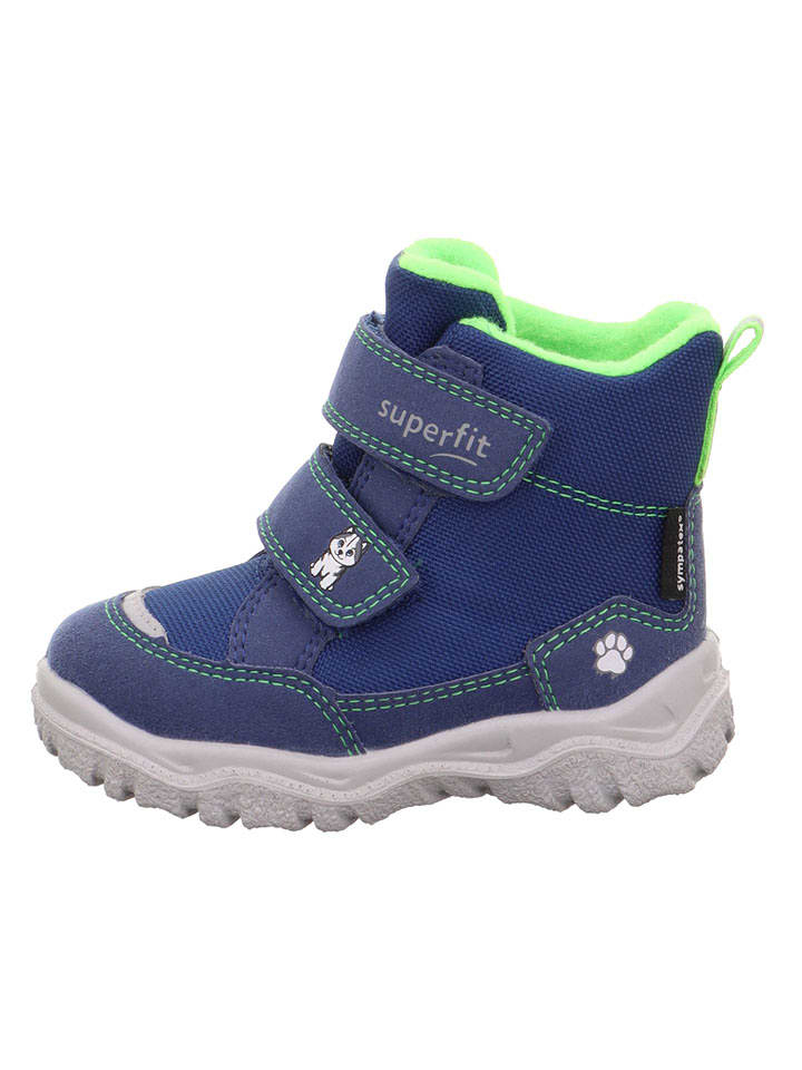 superfit Botki zimowe "Husky" w kolorze niebieskim rozmiar: 30