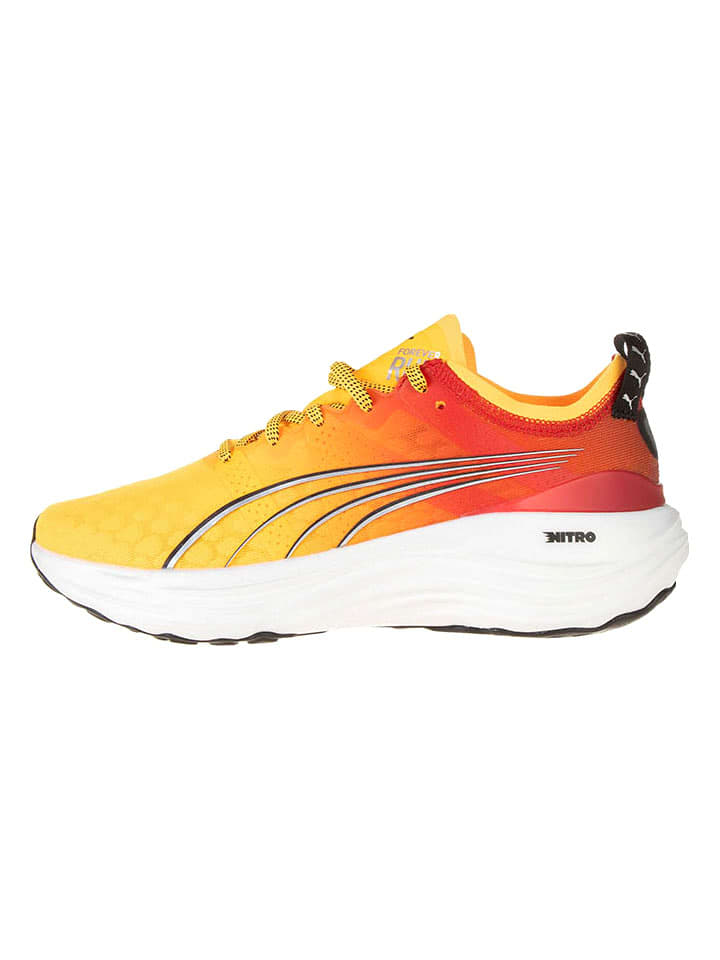 Puma Buty "ForeverRun NITRO FADE" w kolorze żółto-czerwonym do biegania rozmiar: 37