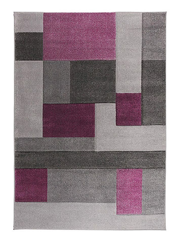 Flair Rugs Dywan w kolorze szaro-fioletowym ze wzorem rozmiar: 200x290 cm