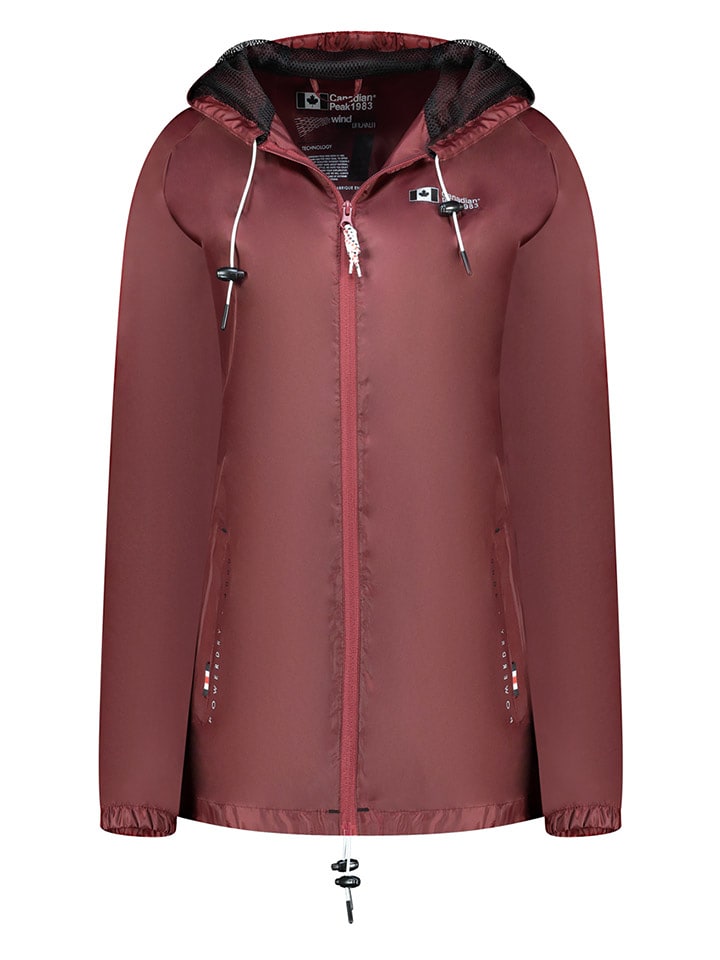 Canadian Peak Kurtka przejściowa "Boateak" w kolorze bordowym rozmiar: S