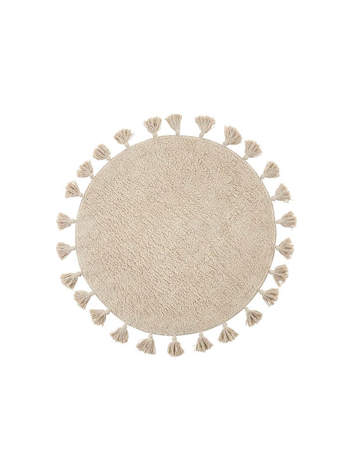 Ellos Home Dywanik łazienkowy "Zelda" w kolorze kremowym rozmiar: 90 cm