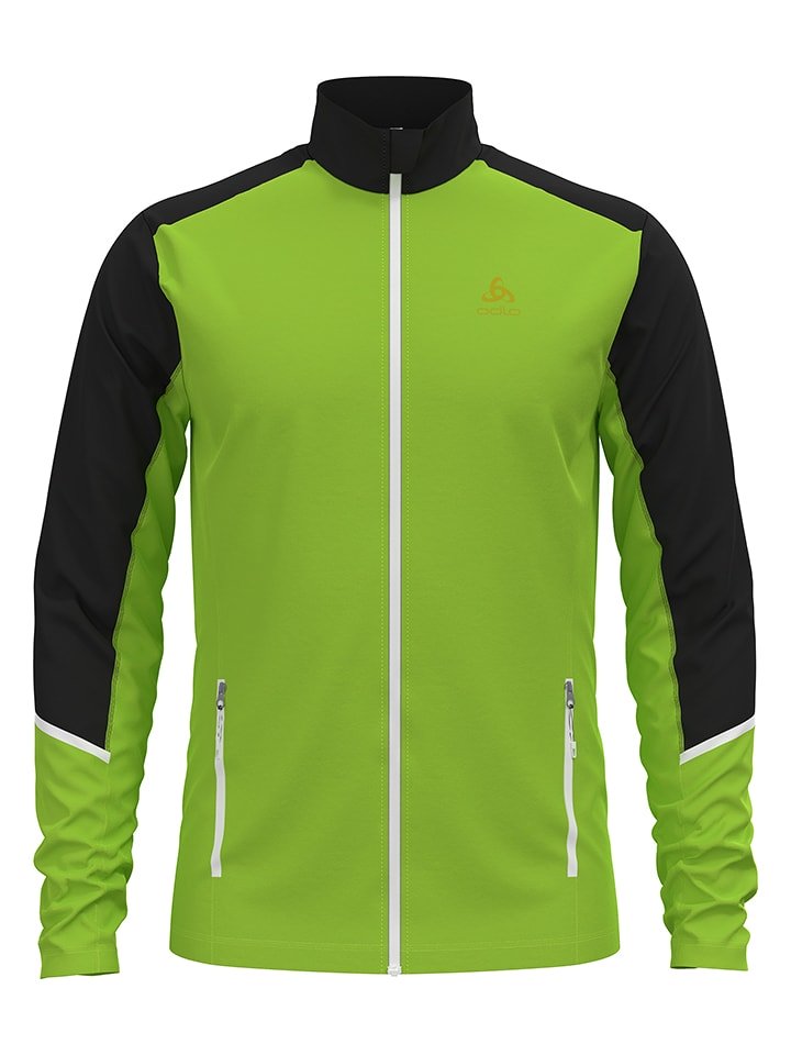 Odlo Kurtka polarowa "Allain" w kolorze zielonym rozmiar: M