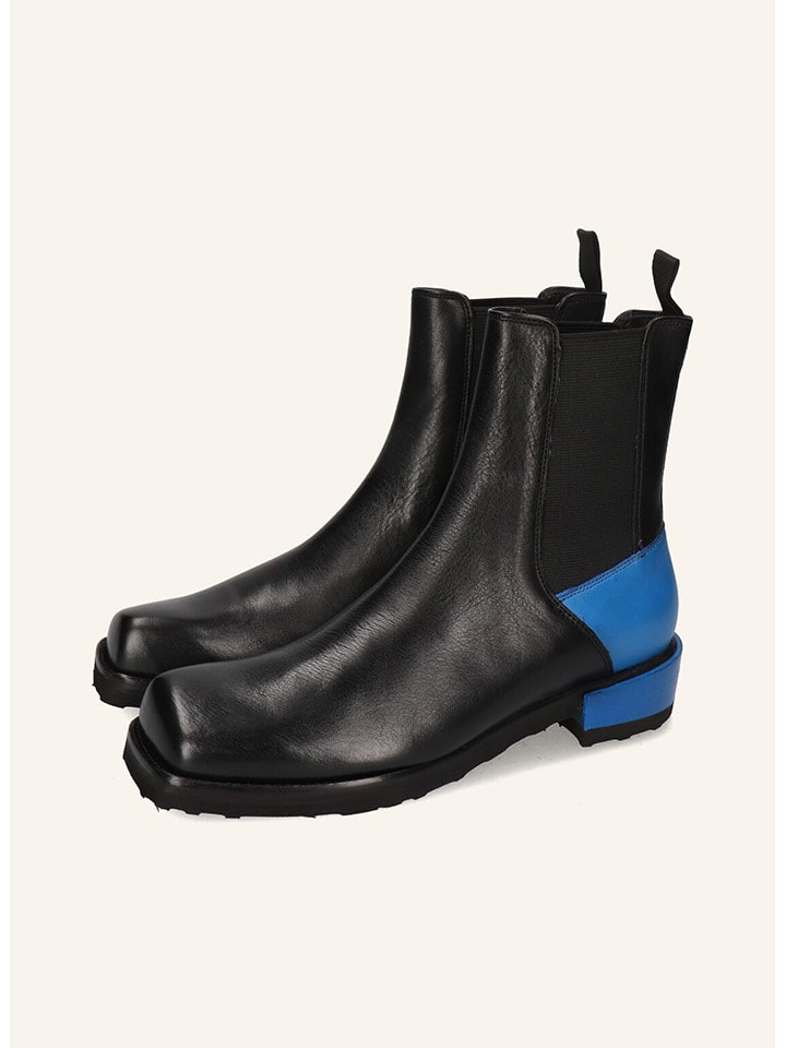 MELVIN & HAMILTON Skórzane sztyblety "Sadie 3" w kolorze czarnym rozmiar: 39