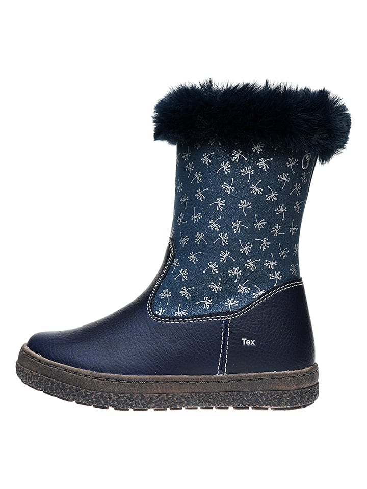 lamino Kozaki zimowe w kolorze granatowym rozmiar: 29