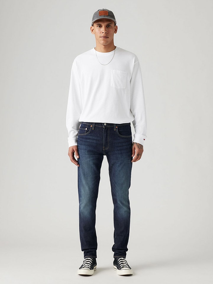 Levi's Dżinsy "512" - Slim fit - w kolorze granatowym rozmiar: W31/L30