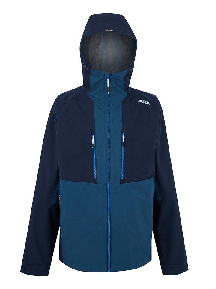 Regatta Kurtka funkcyjna 3w1 "Sacramento" w kolorze granatowo-niebieskim rozmiar: S