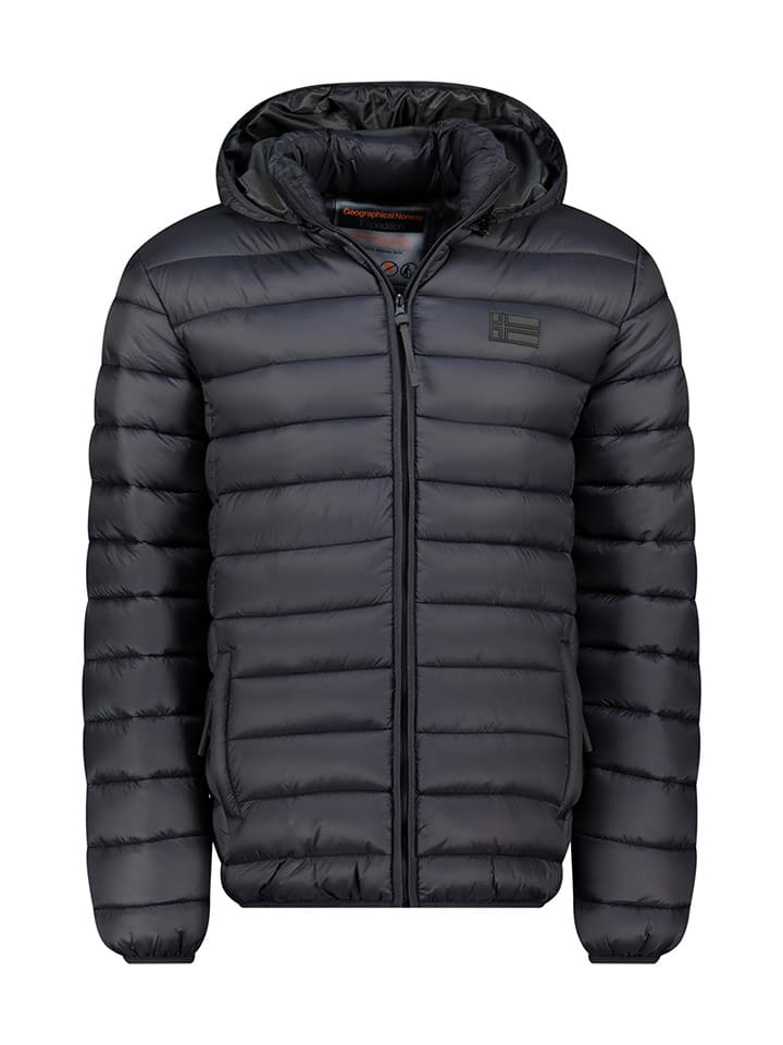 Geographical Norway Kurtka pikowana "Amichoko" w kolorze czarnym rozmiar: M