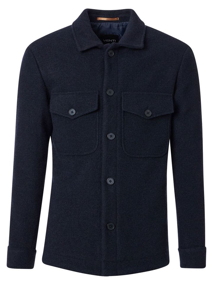 CASAMODA Kurtka koszulowa w kolorze granatowym rozmiar: 60