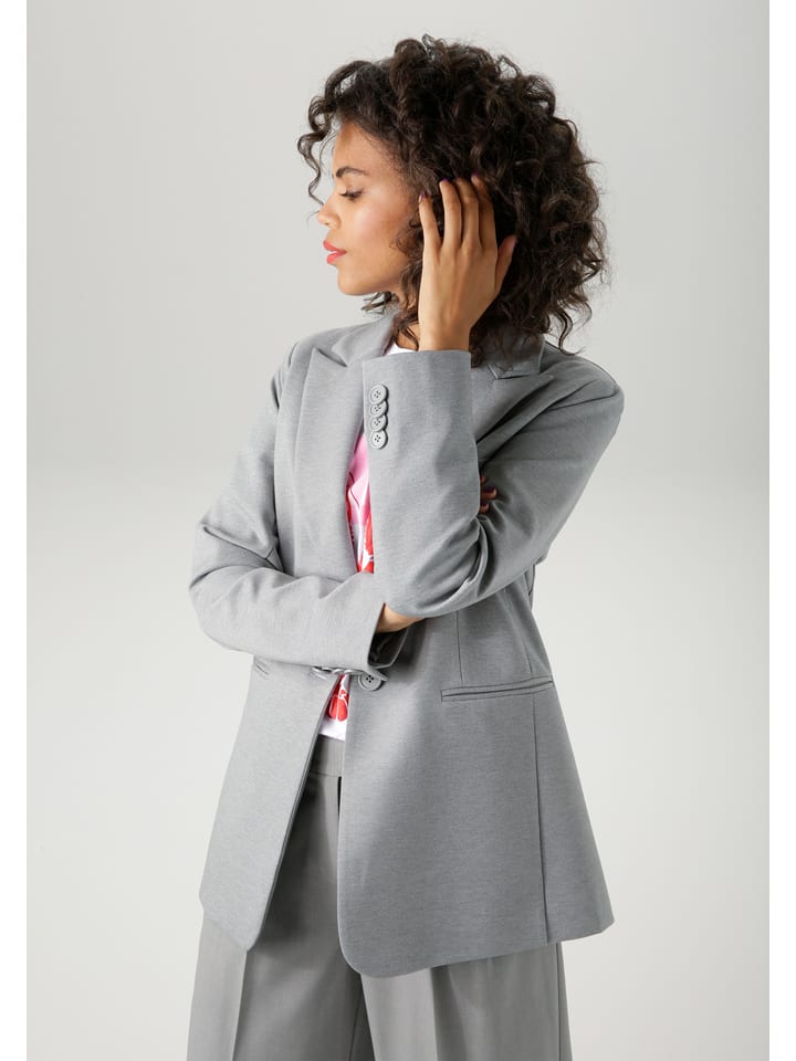 Aniston Blezer w kolorze jasnoszarym rozmiar: 38