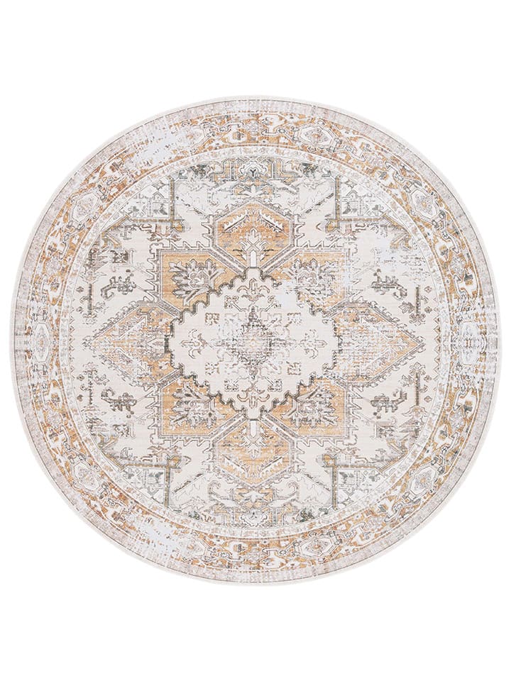 Safavieh Dywan w kolorze złoto-beżowym rozmiar: 122x122 cm