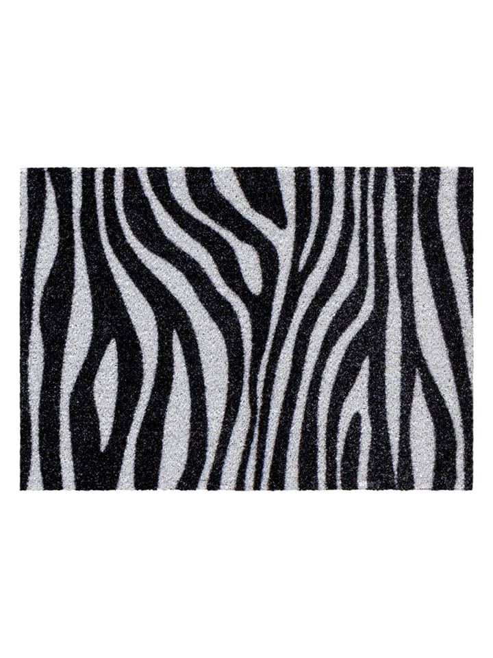heine home Wycieraczka w kolorze czarno-białym rozmiar: 40x60 cm