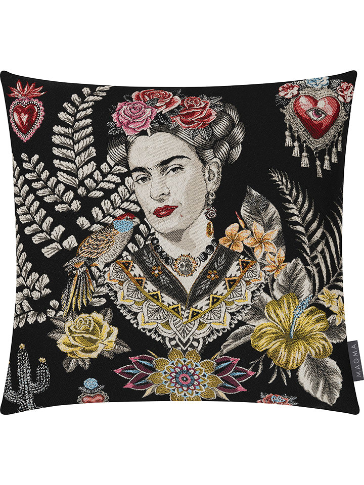 Magma Heimtex Poszewka "Frida" ze wzorem na poduszkę - 45 x 45 cm rozmiar: onesize