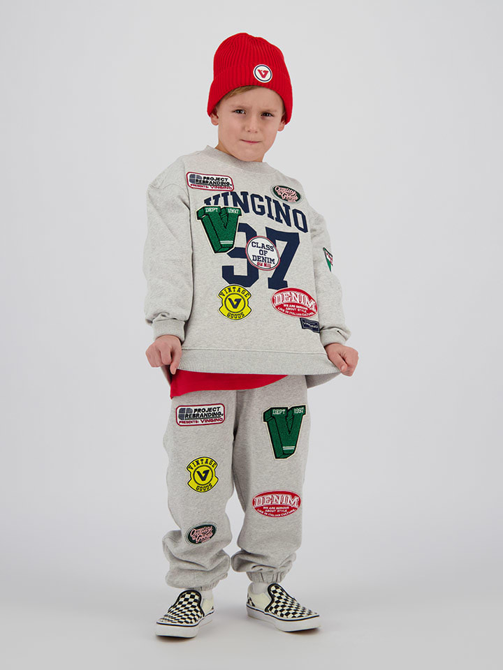 Vingino Bluza "Nadge" w kolorze szarym rozmiar: 164