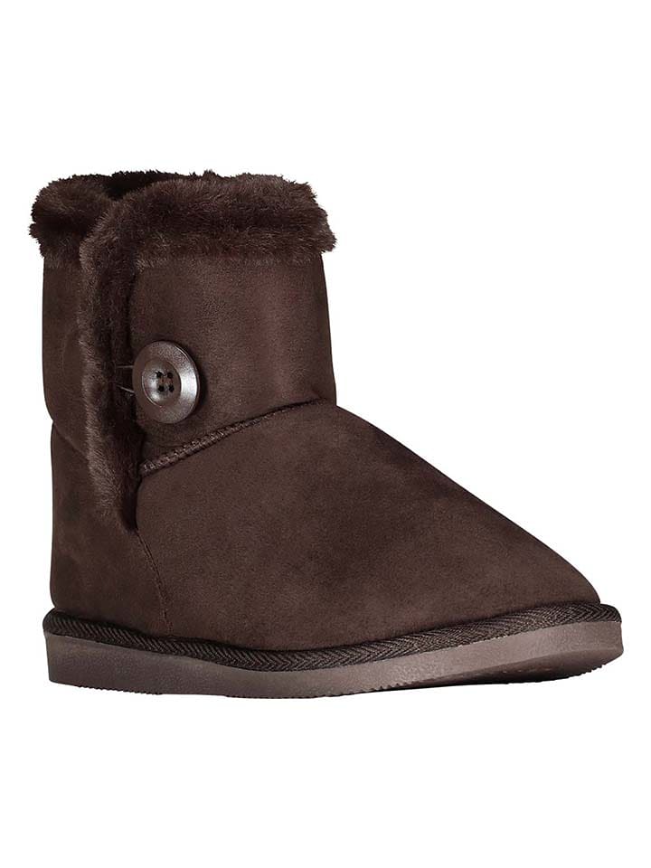 Geographical Norway Botki zimowe "Oprecieuse" w kolorze brązowym rozmiar: 36