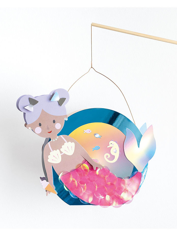 folia PAPER Zestaw w kolorze fioletowo-różowym do wykonania lampionu - 5+ rozmiar: onesize