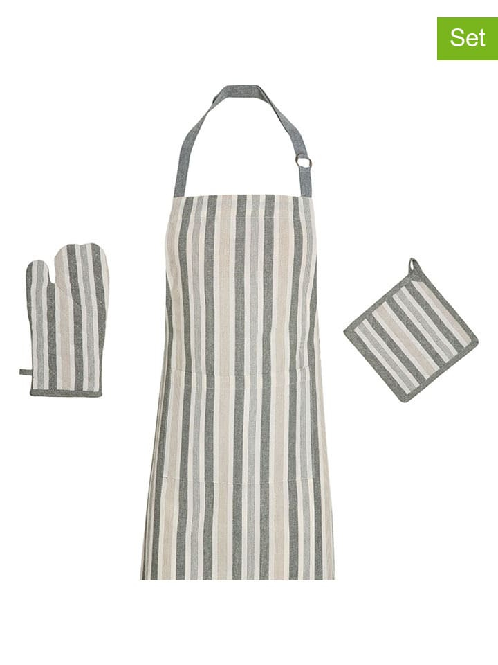 Sauter 3-częściowy zestaw w kolorze kremowo-zielonym rozmiar: onesize