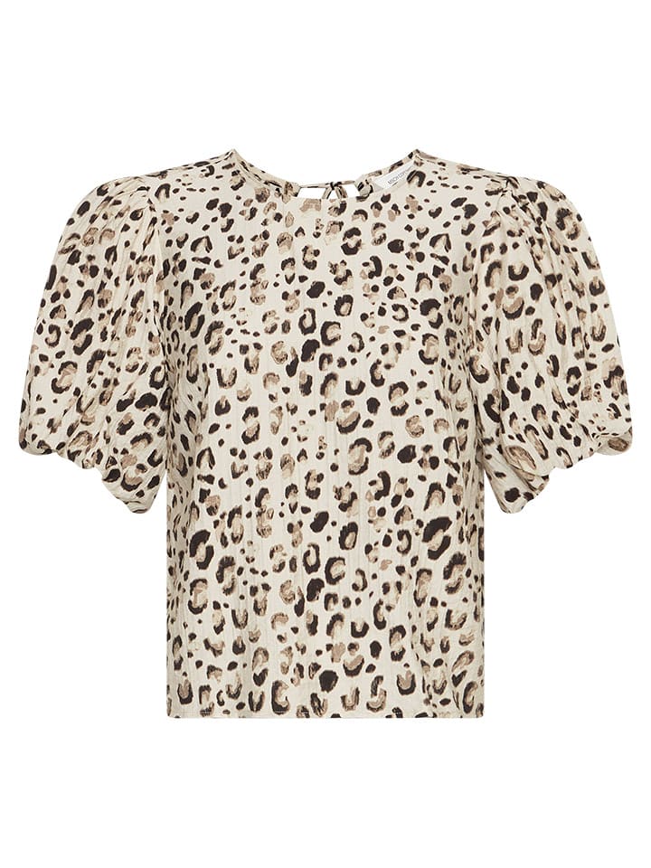 MOSS COPENHAGEN Bluzka w kolorze beżowym rozmiar: XL