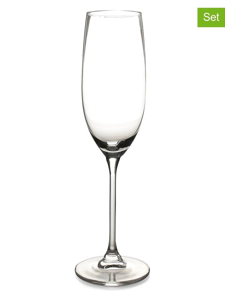 Salt and Pepper Kieliszki (6 szt.) "Tinta" do szampana - 210 ml rozmiar: onesize