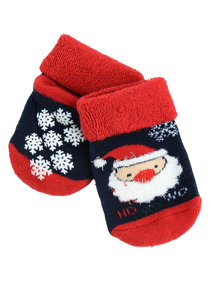 COOL CLUB Skarpety w kolorze granatowo-czerwono-białym rozmiar: 19-21