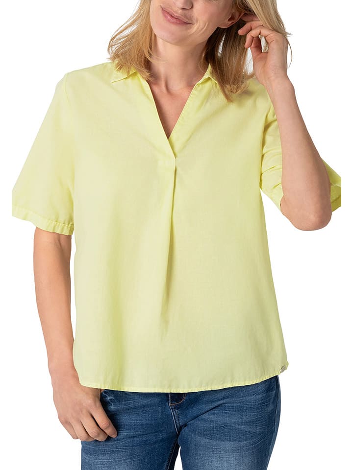 Timezone Bluzka w kolorze żółtym rozmiar: XL