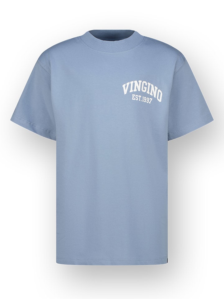 Vingino Koszulka w kolorze błękitnym rozmiar: 128