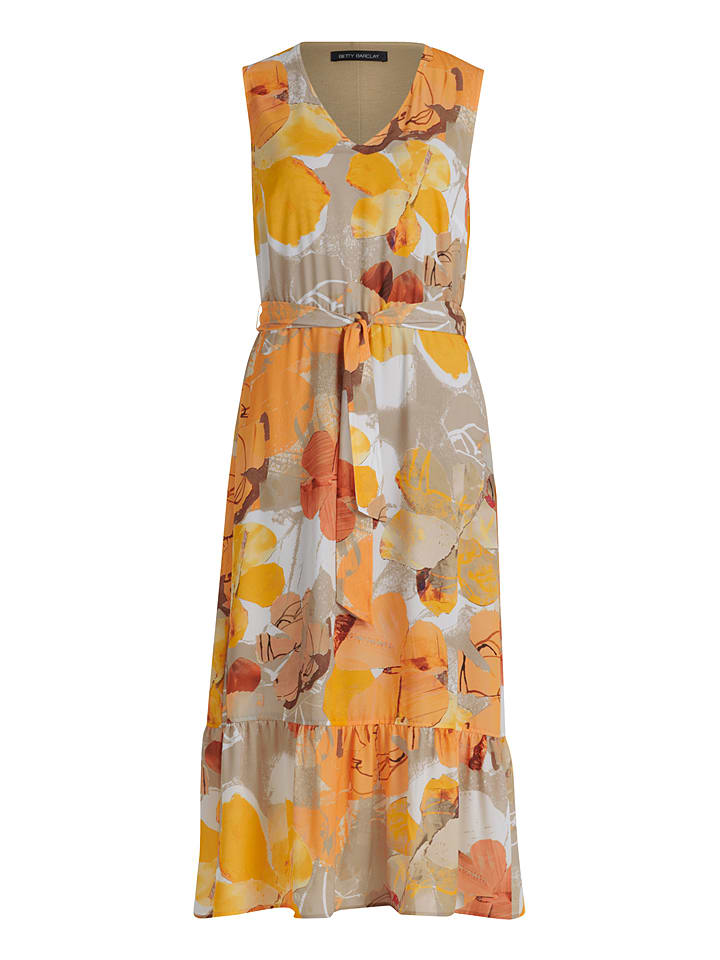 Betty Barclay Sukienka w kolorze beżowo-pomarańczowym rozmiar: 44