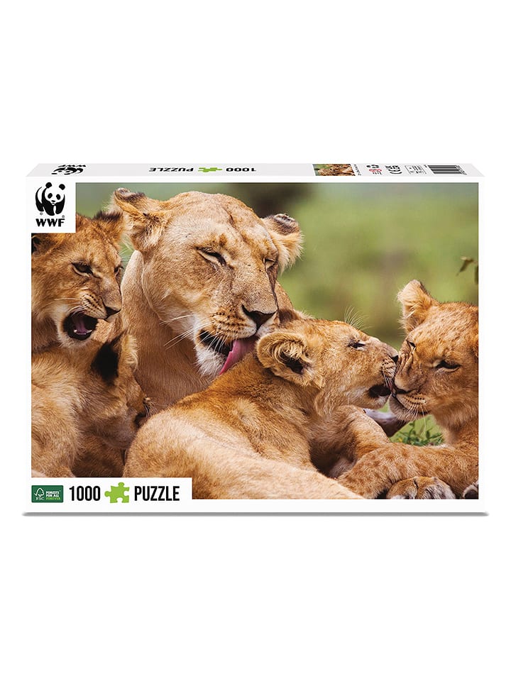 ambassador 1000-częściowe puzzle "Lions" - 12+ rozmiar: onesize