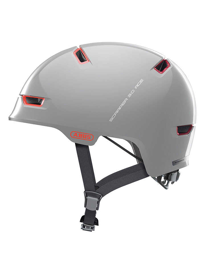 ABUS Kask rowerowy "Scraper 3.0 ACE" w kolorze srebrnym rozmiar: 57-61 cm