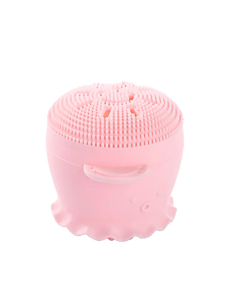 DAM Silikonowa szczoteczka w kolorze jasnoróżowym do twarzy rozmiar: onesize