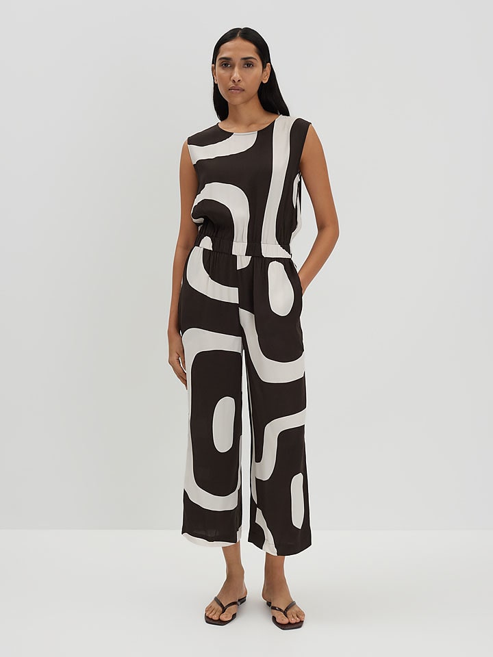 Someday Kombinezon w kolorze czarno-białym rozmiar: 40
