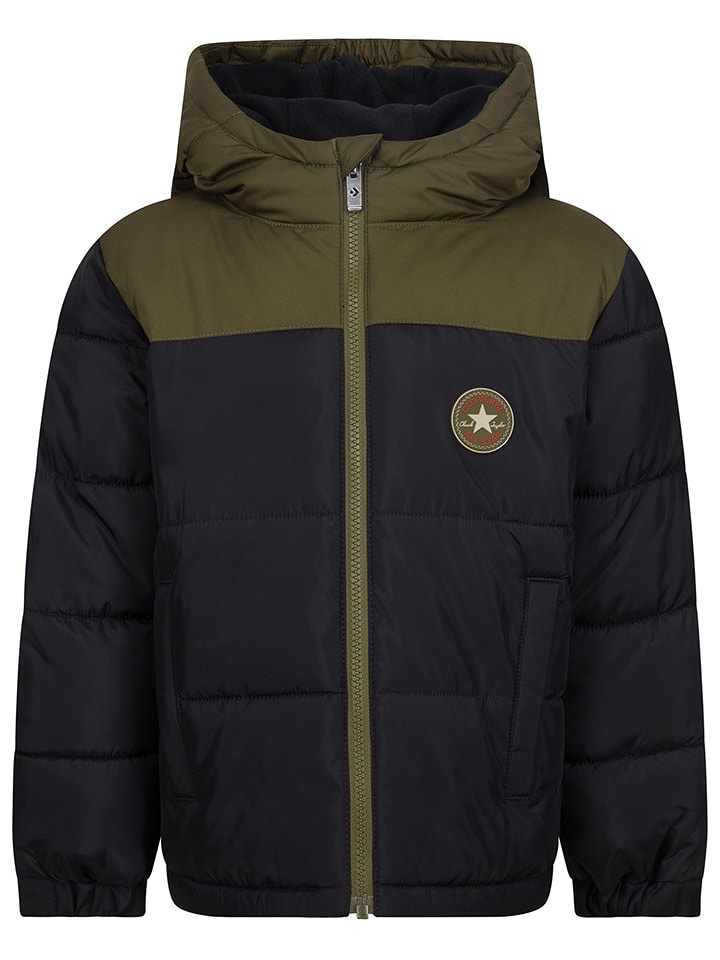 Converse Kurtka pikowana w kolorze czarnym rozmiar: 140-152