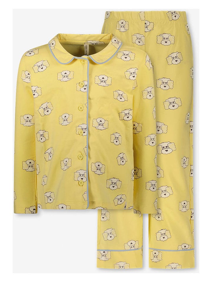 The New Chapter Piżama w kolorze żółtym rozmiar: 122/128