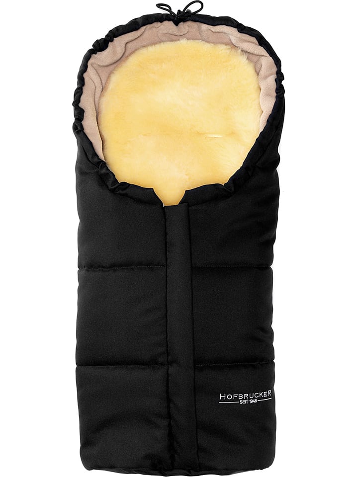 Hofbrucker Śpiworek "Leni" w kolorze czarnym - 80 x 34 cm rozmiar: onesize