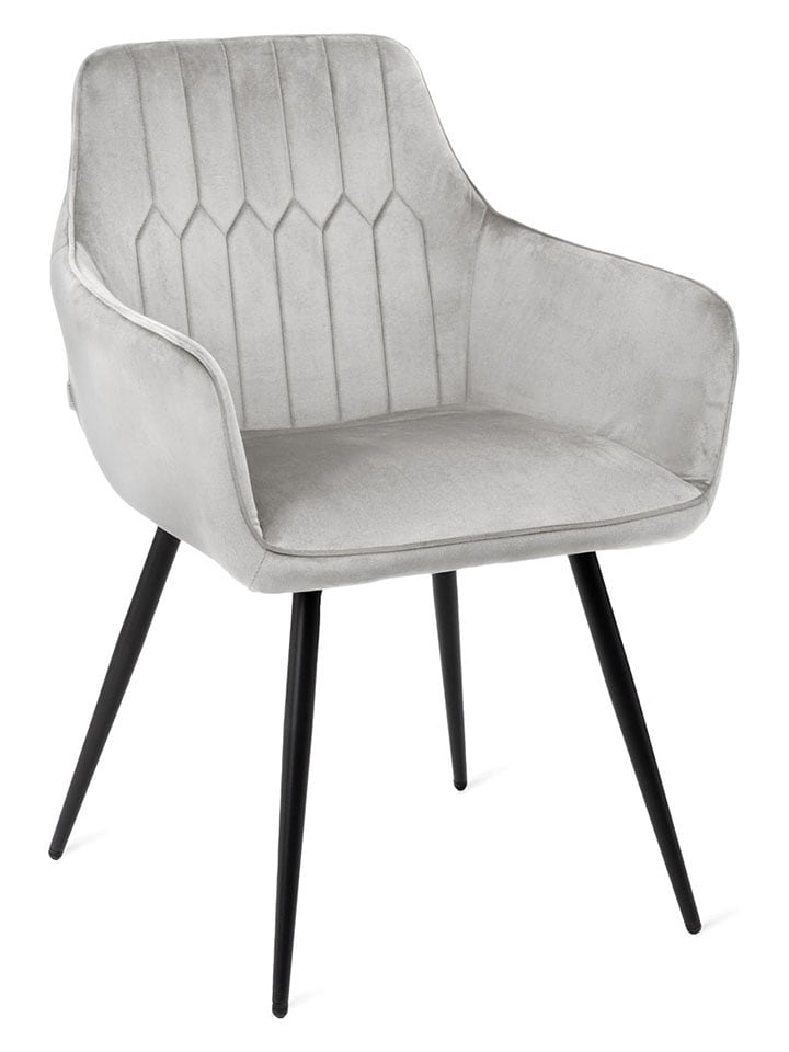 Homla Krzesło "Etienne" w kolorze szarym - 56 x 86 x 61 cm rozmiar: onesize