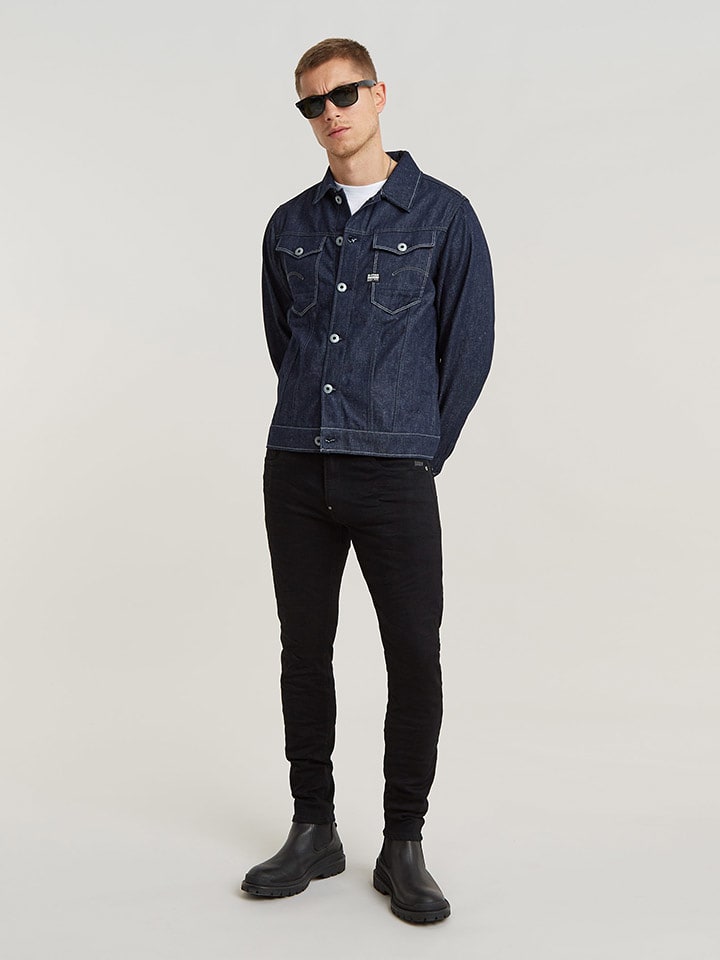 G-Star Dżinsy - Slim fit - w kolorze czarnym rozmiar: W35/L34